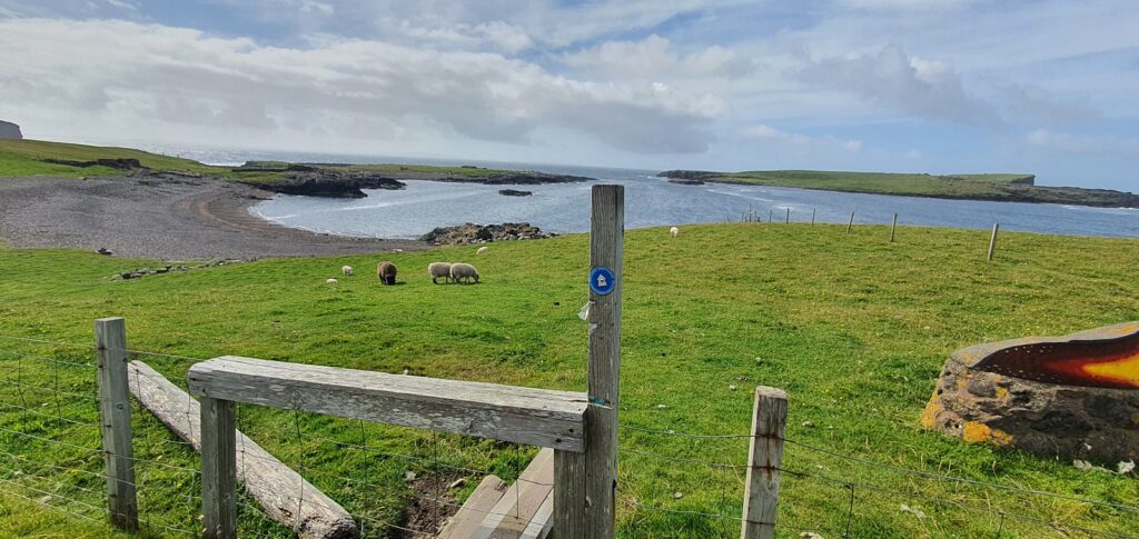 stenness beach, trekking isole shetland