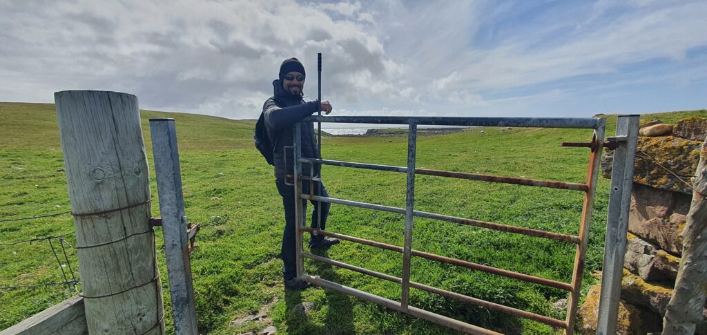 stenness beach, trekking isole shetland