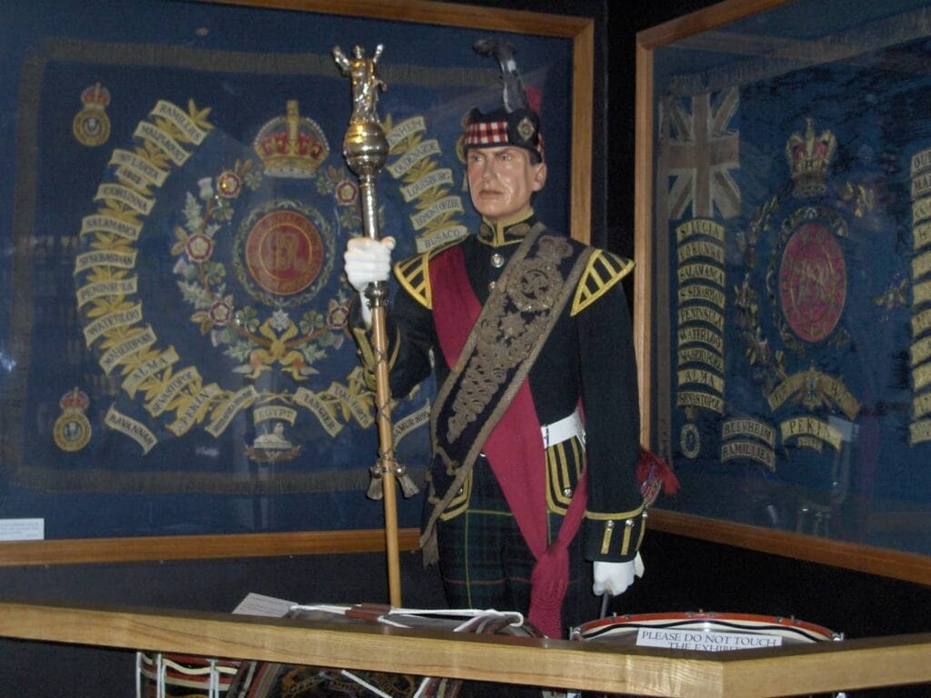 i musei del reggimento - castello edimburgo