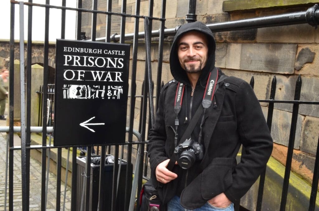 prison of war - castello di edimburgo