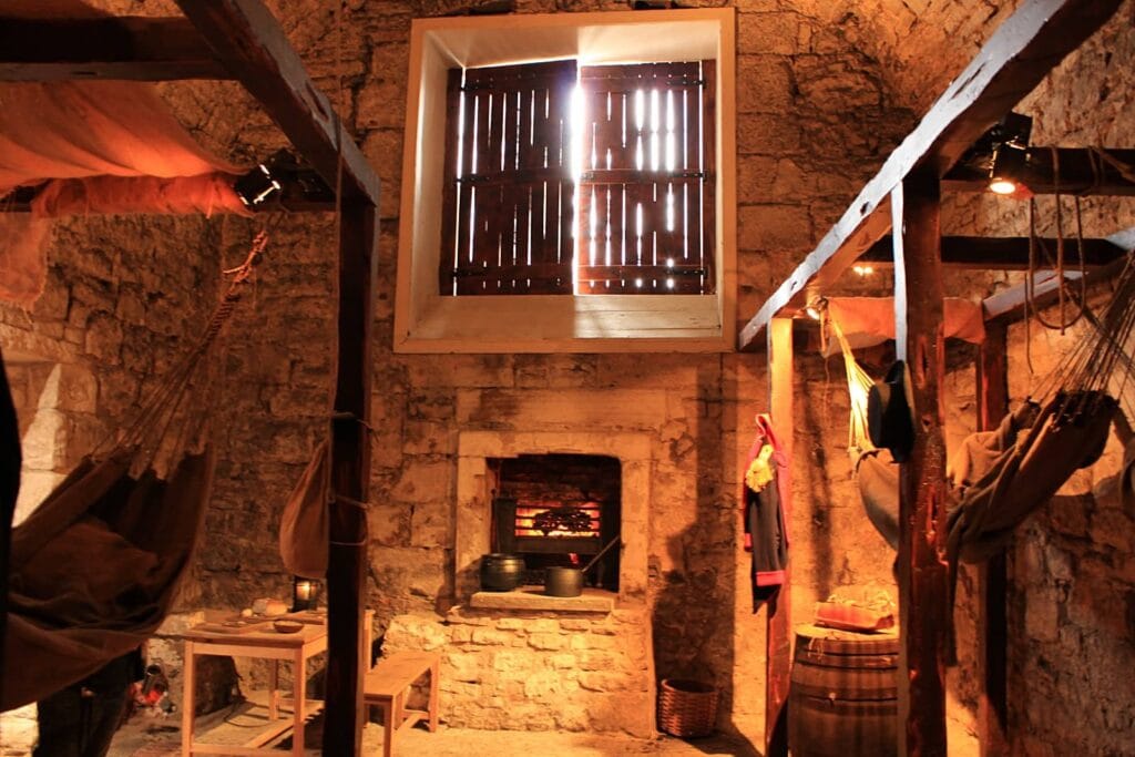 prison of war - castello di edimburgo