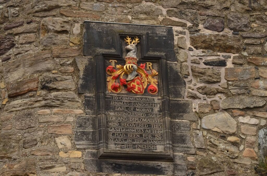 targhe castello edimburgo