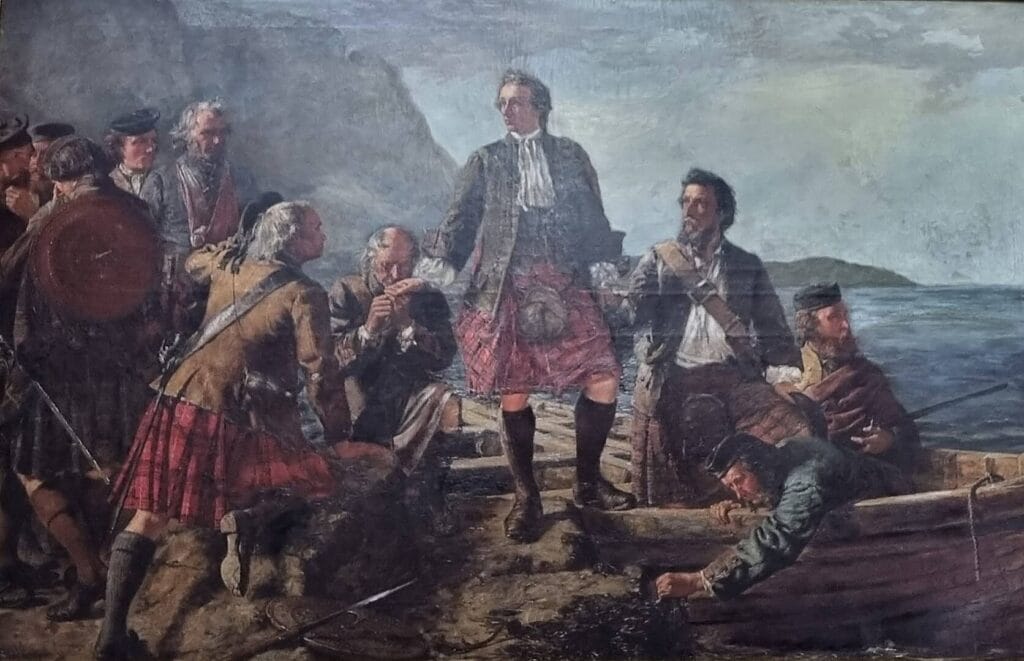 carlo lascia la scozia per non fare più ritorno