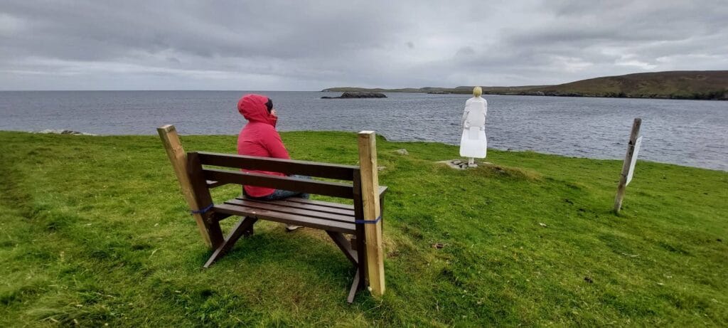 Esplora Yell, la selvaggia isola delle Shetland 22 White Wife of Otterswick, isola di yell