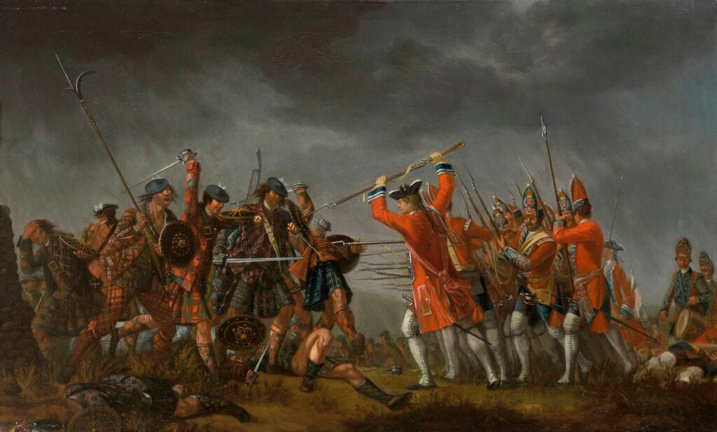 la battaglia di Culloden