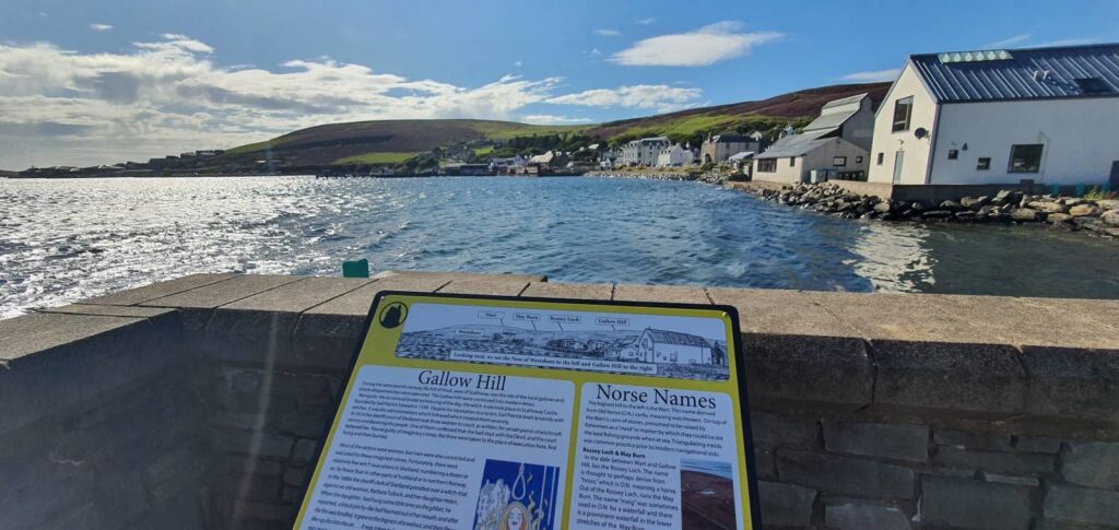 Scalloway, l'antica capitale delle isole Shetland 14 Gallow Hill, scalloway