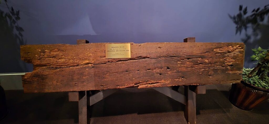 salem witch museum, oggetti in mostra