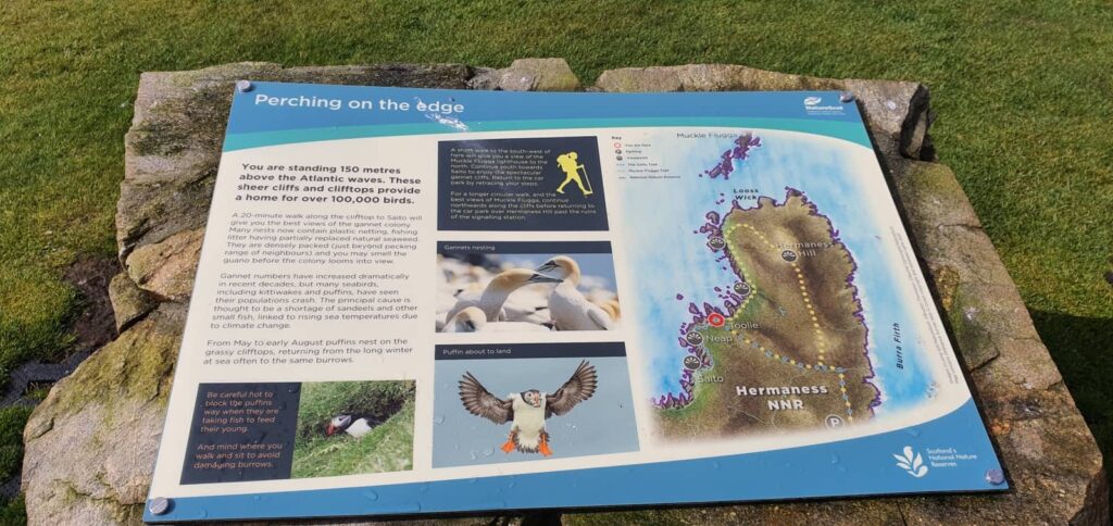 mappe Riserva Naturale di Hermaness