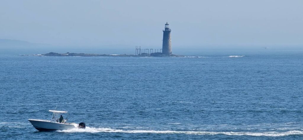 fari visibili da fort williams park, cape elizabeth