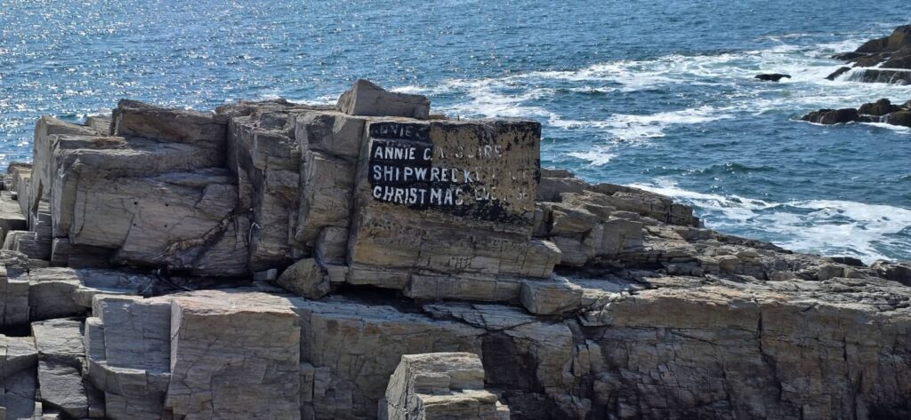 faro di portland, targa commemorativa