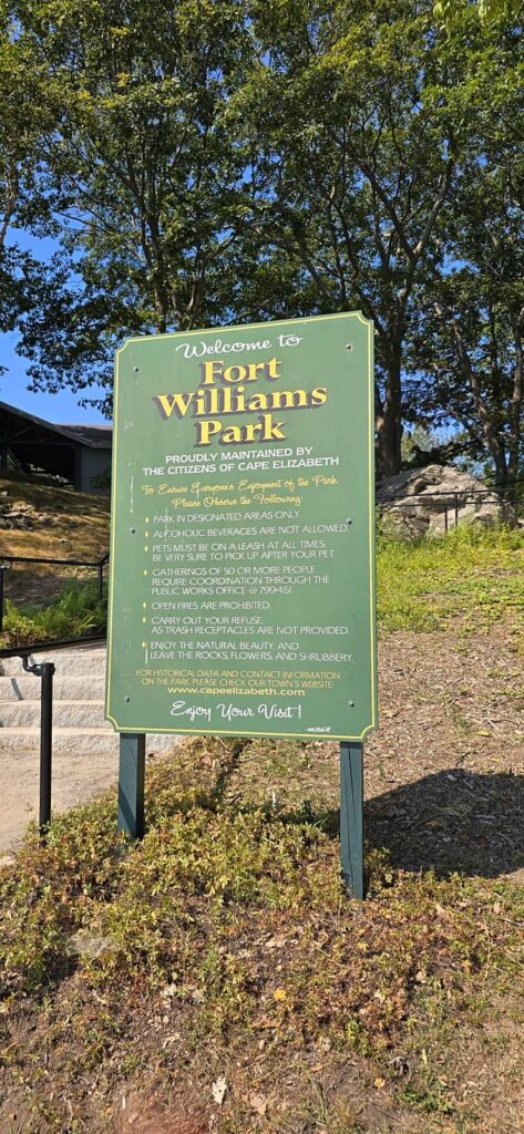 fort williams park, maine