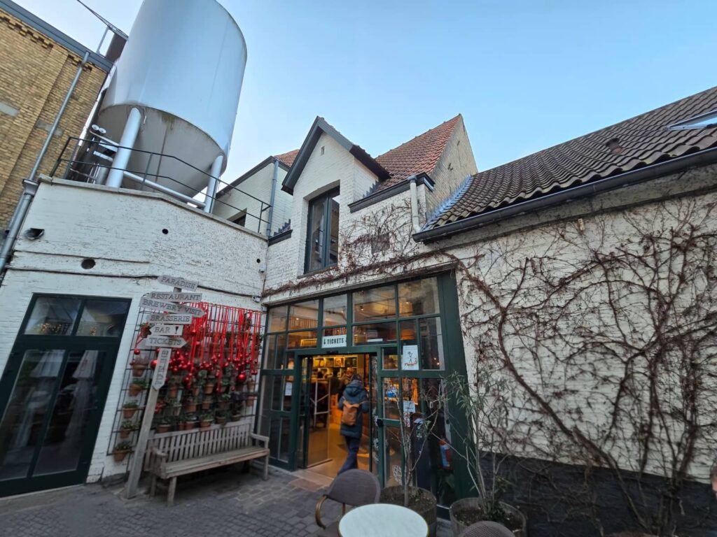 Birrificio De Halve Maan nel centro storico di Bruges