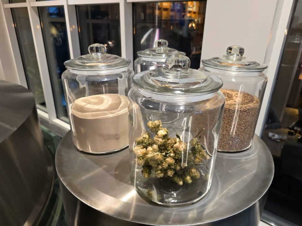 Sala di produzione del birrificio De Halve Maan a Bruges