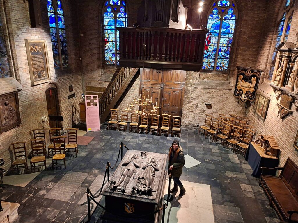 Adornes Domain a Bruges, tomba di Anselm Adornes