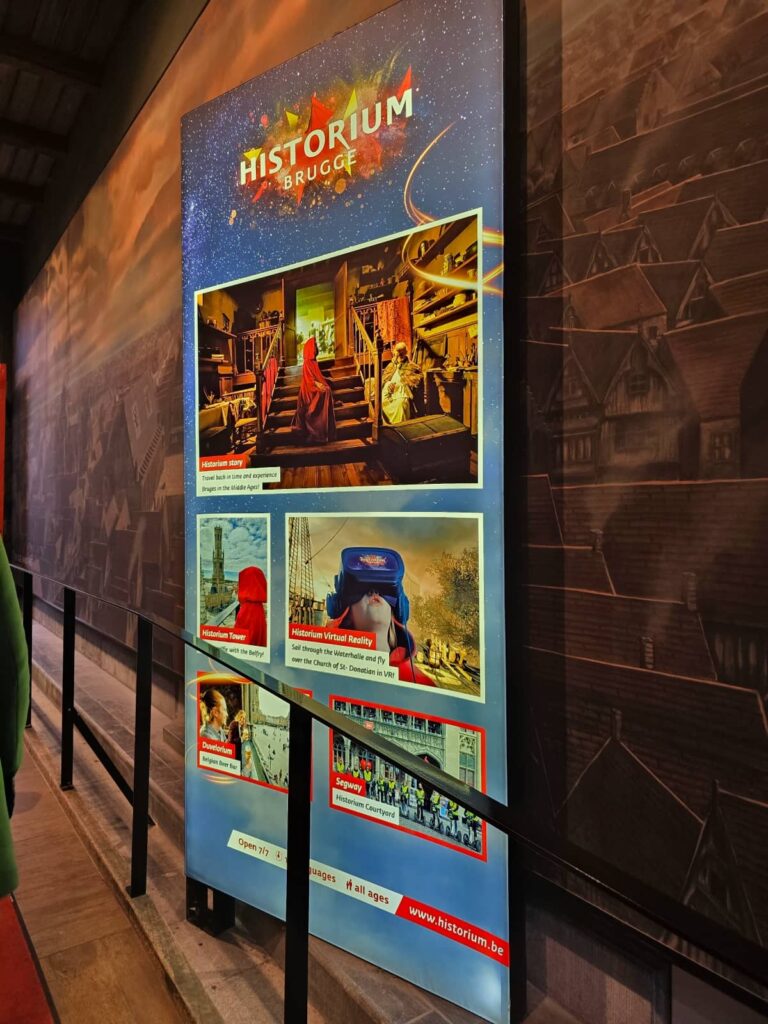 Historium Bruges: guida completa, biglietti e esperienza con realtà virtuale 3 Historium Bruges ingresso