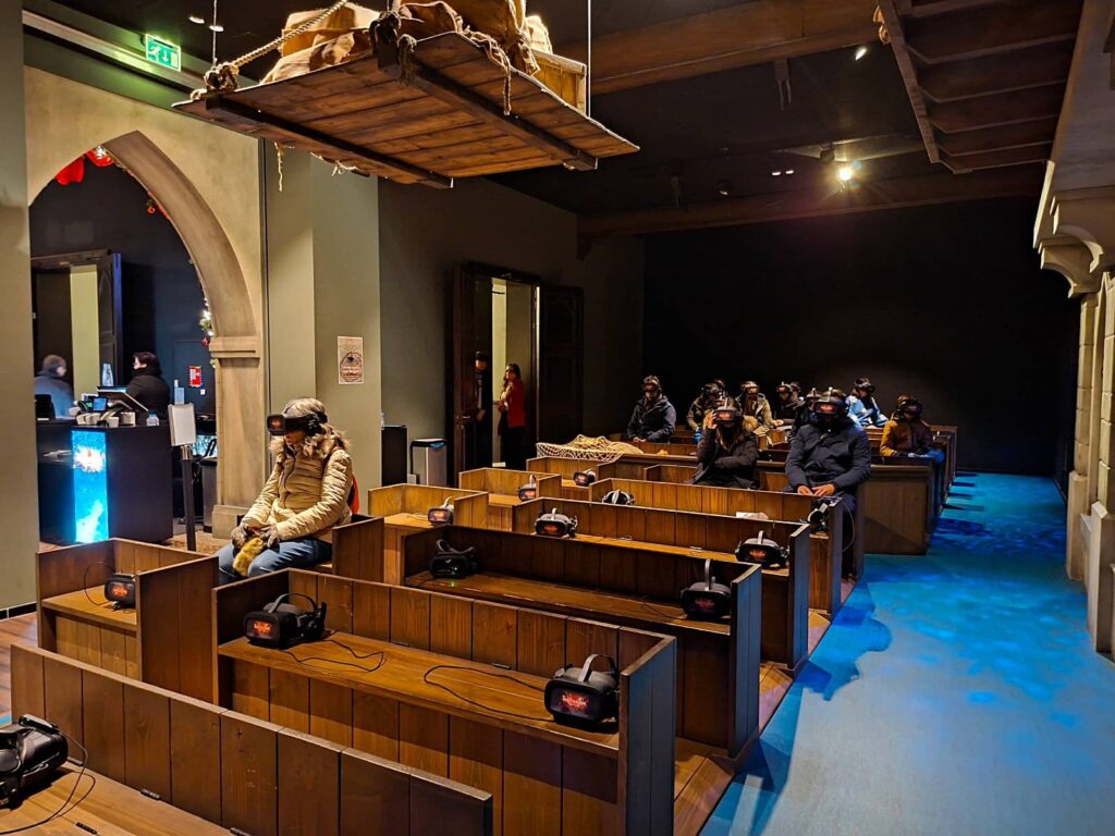Historium Bruges: guida completa, biglietti e esperienza con realtà virtuale 24 Historium bruges esperienza visore VR
