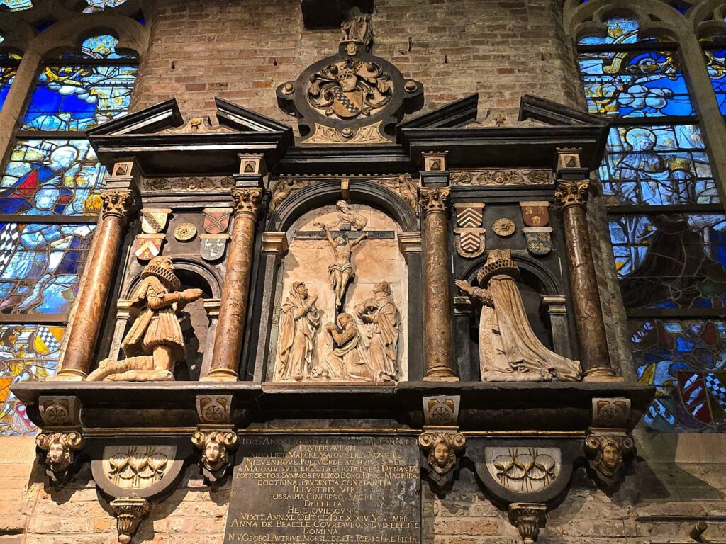 Interno della Jerusalem Chapel, Adornes Domain a Bruges