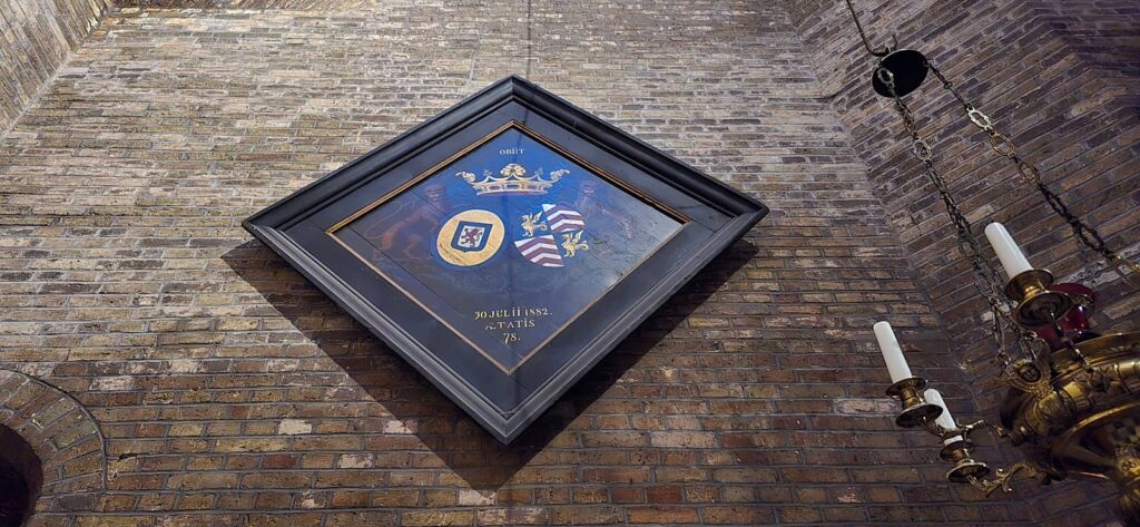 simboli all'interno della cappella di gerusalemme, adornes domain a Bruges