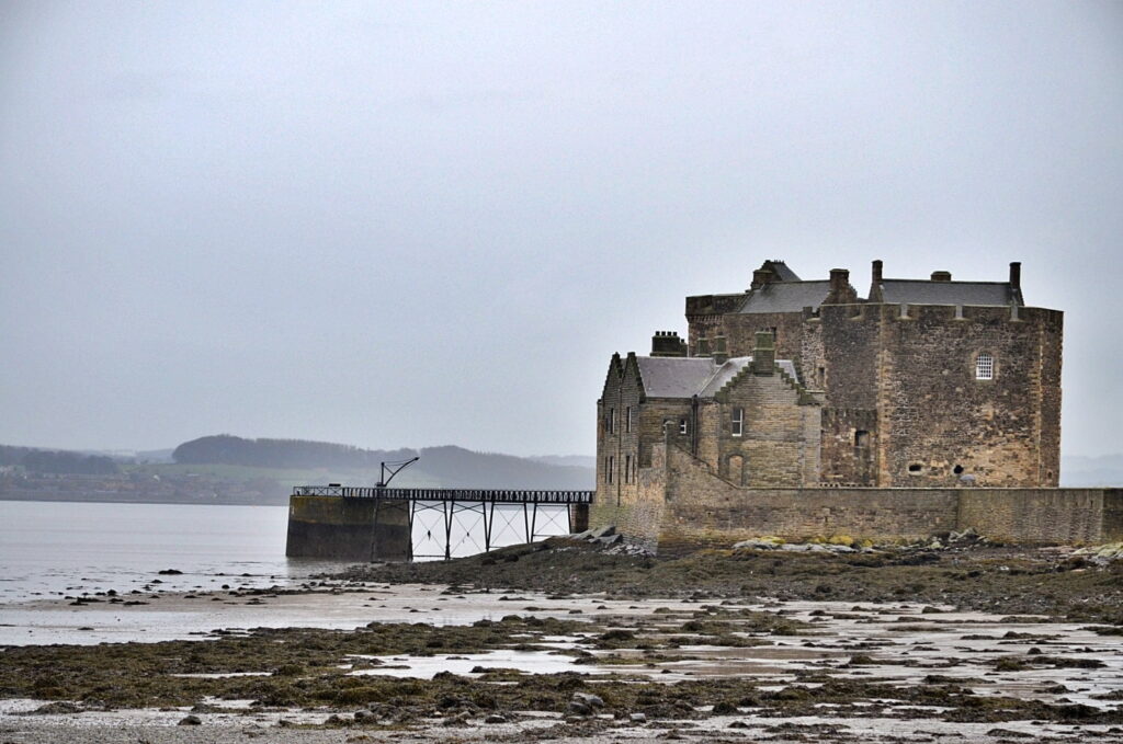 Blackness Castle uno dei punti di partenza della lana verso le Fiandre