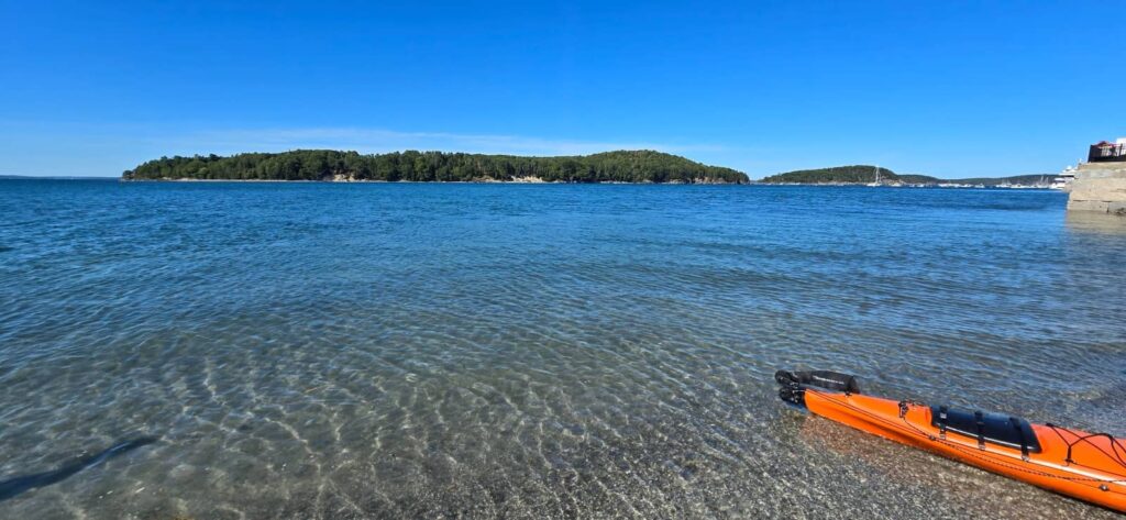 Bar Island con l'alta marea