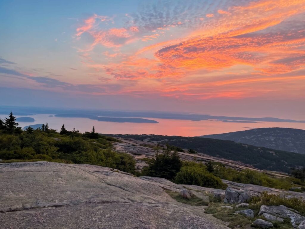 cadillac mountain, parco nazionale di acadia