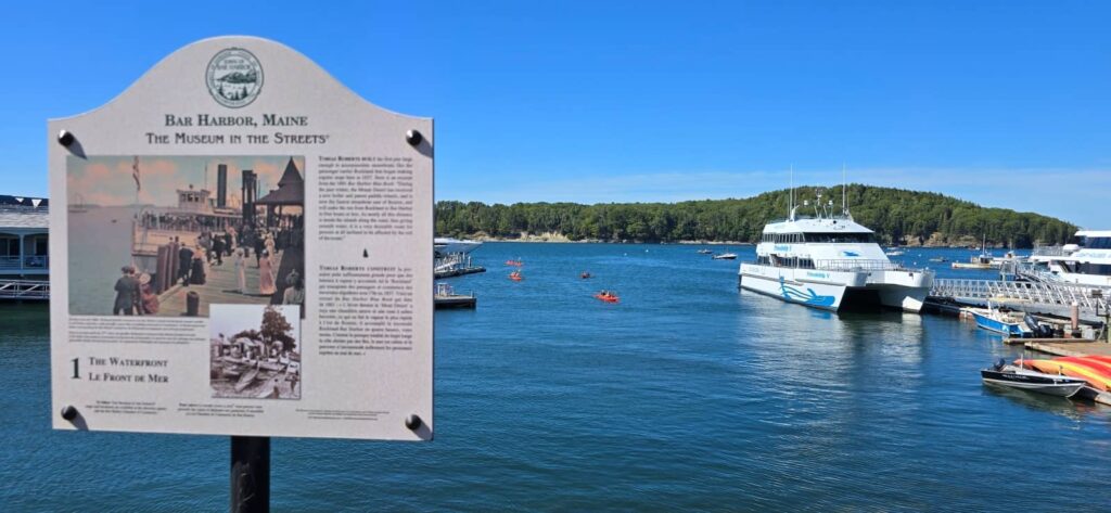 Museum in the streets, Bar Harbor Maine