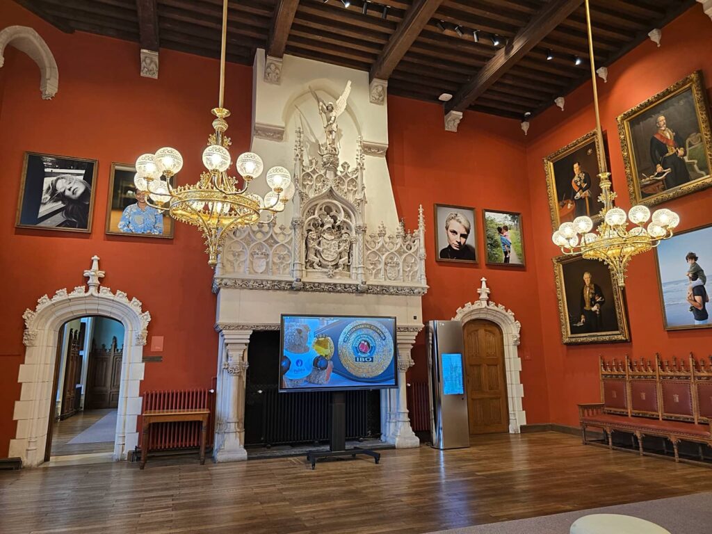 interno del Provinciaal Hof a bruges
