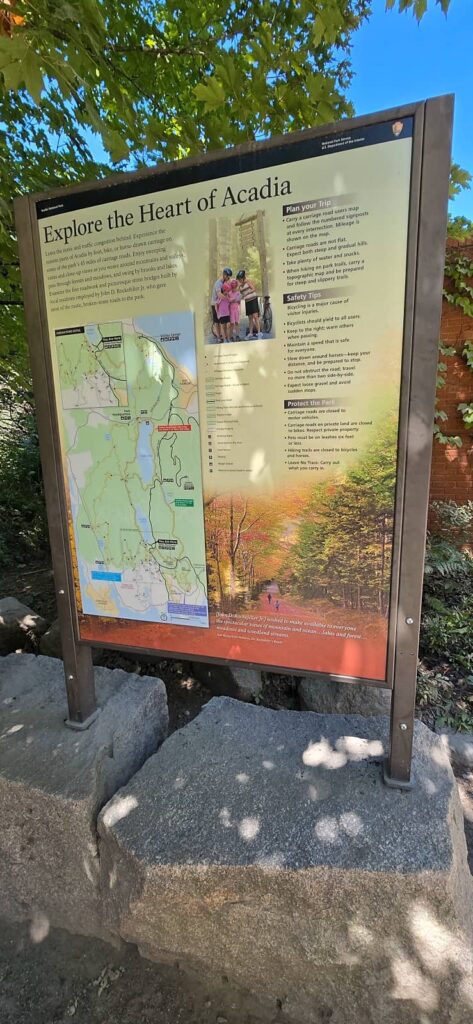 Shore Trail, jordan pond, acadia