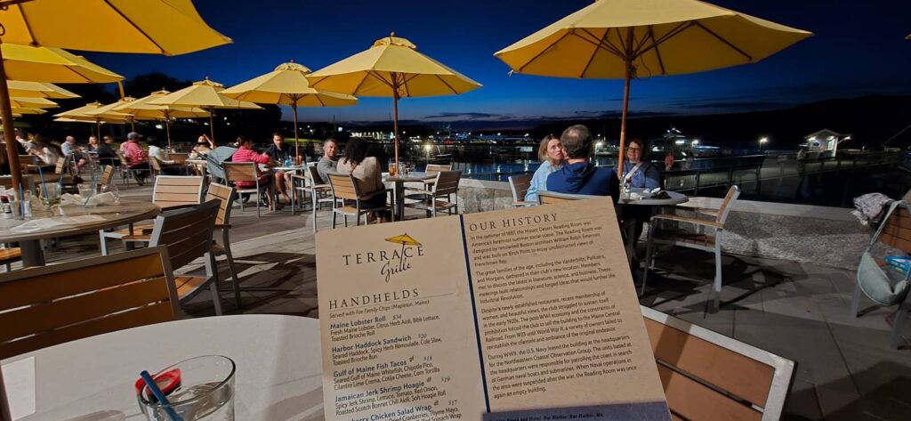 bar harbor inn terrace grill e ristorante
