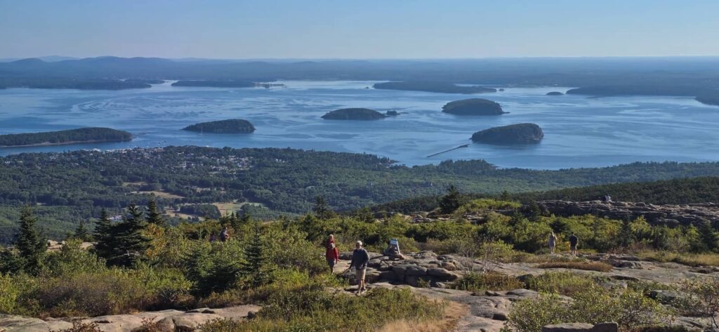 acadia national park, cadillac mountain, mount desert island, maine