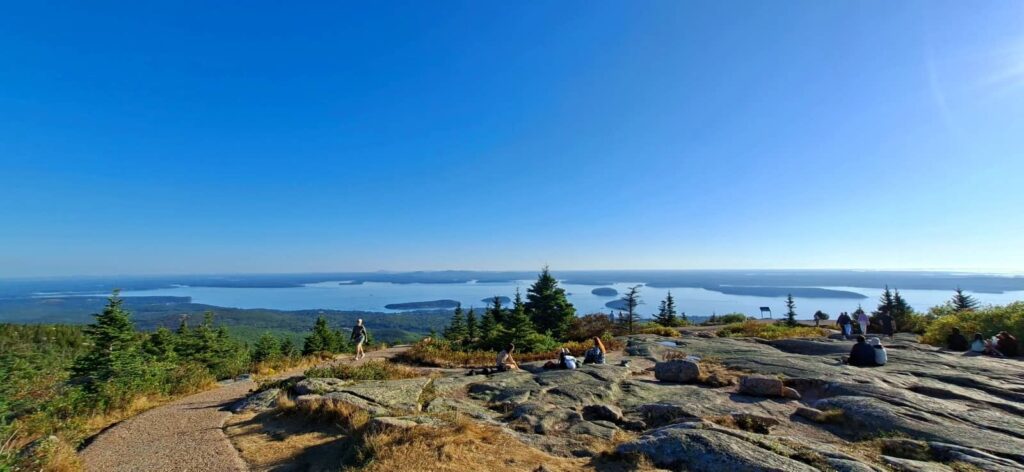viste dalla vetta di cadillac mountain, Acadia National Park