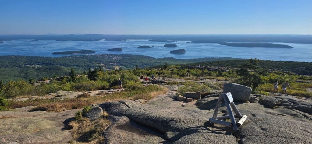 paesaggio da cadillac mountain, Acadia National Park