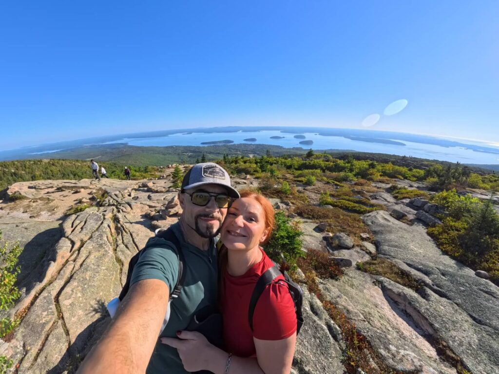 acadia national park, cadillac mountain, mount desert island, maine