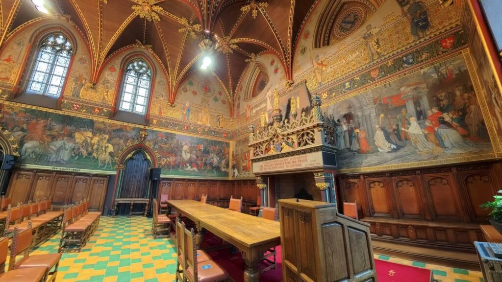 sala gotica Stadhuis bruges