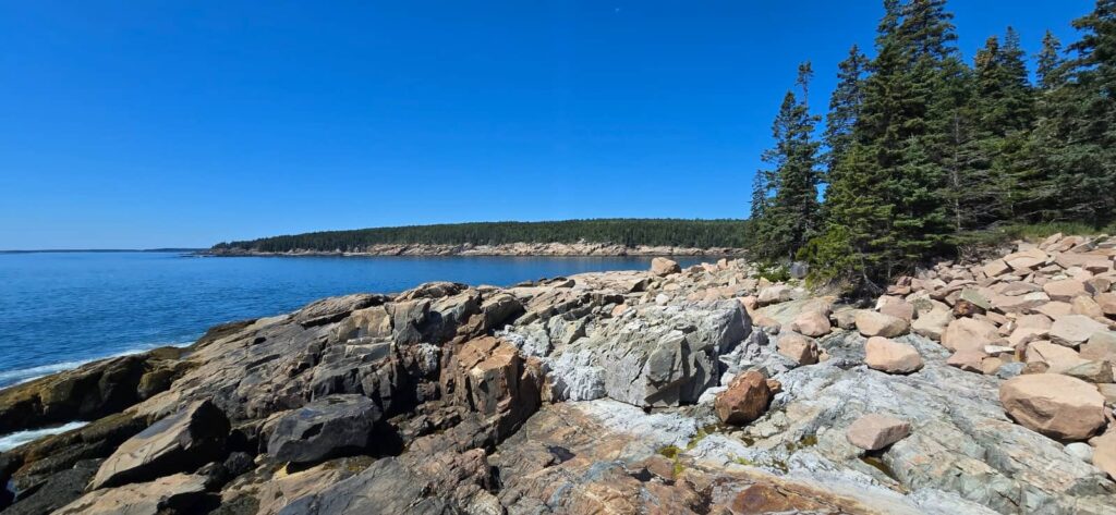 trekking acadia national park