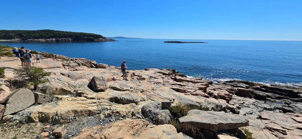 trekking acadia national park