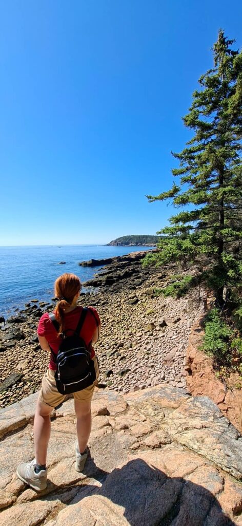 trekking acadia national park