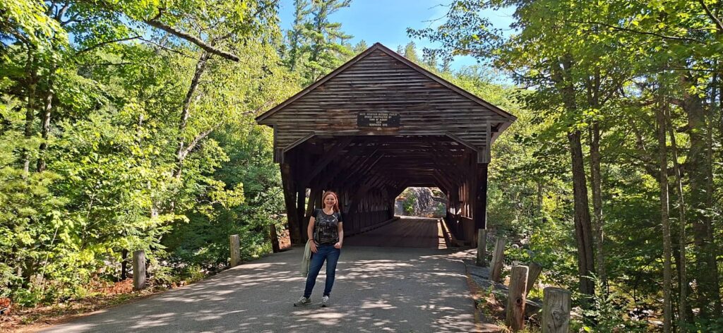 Kancamagus Highway, ponti coperti white mountains