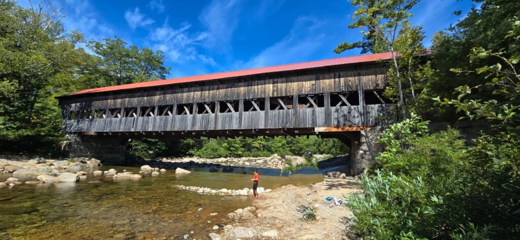 strada panoramica Kancamagus Highway, Albany Covered Bridge, ponti coperti