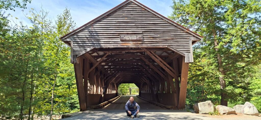 strada panoramica Kancamagus Highway, Albany Covered Bridge, ponti coperti