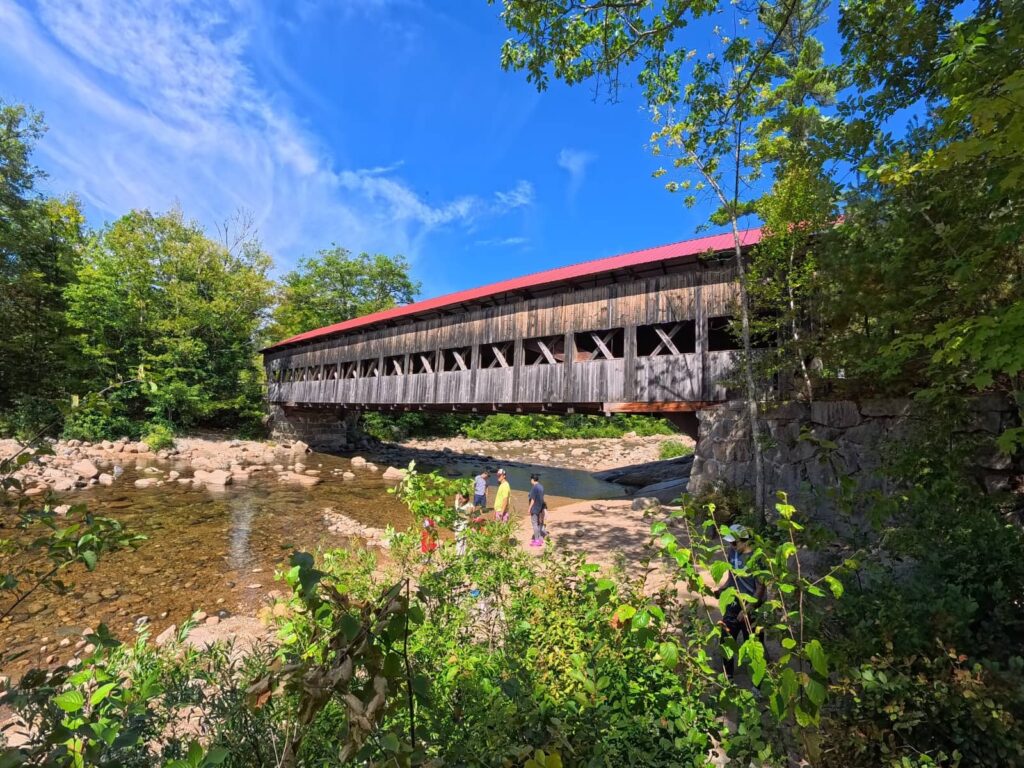 strada panoramica Kancamagus Highway, Albany Covered Bridge, ponti coperti