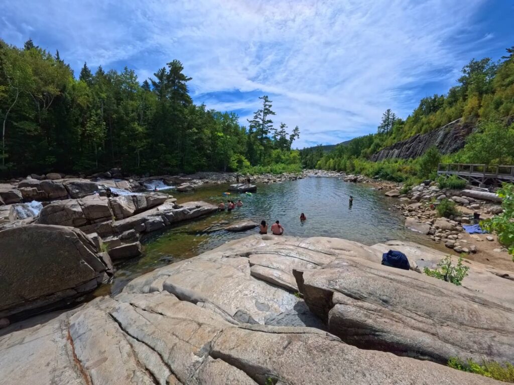 le cascate Kancamagus Highway: lower falls