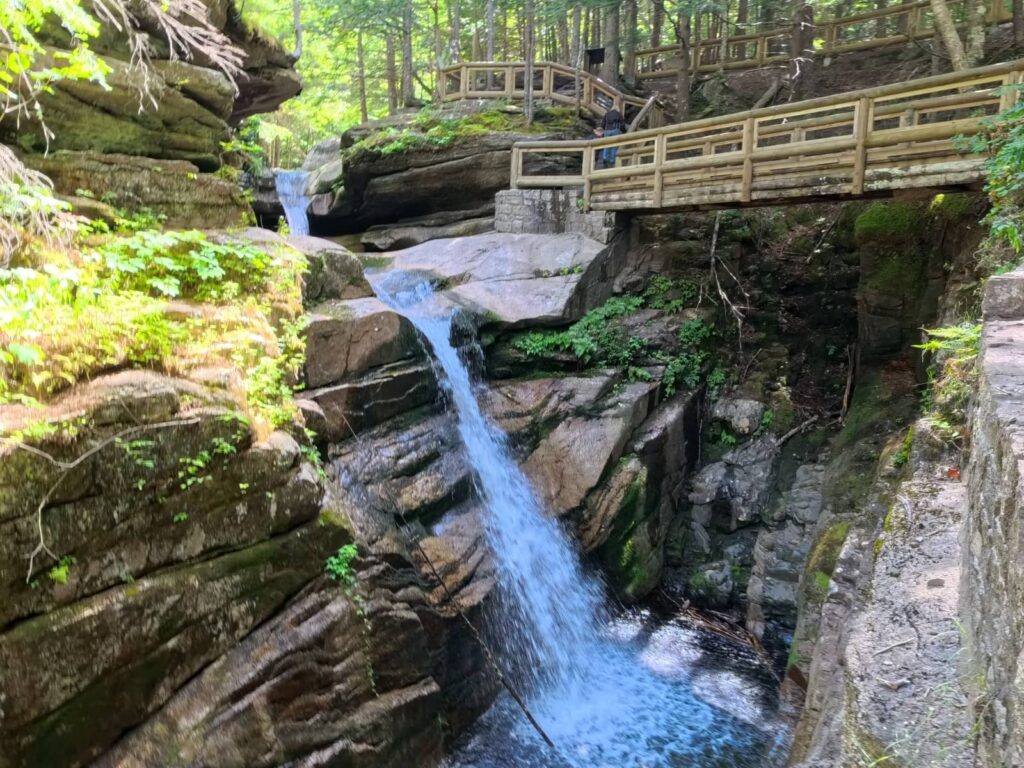 le cascate Kancamagus Highway: sabbaday falls