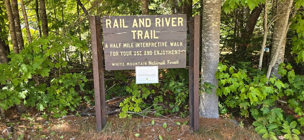 Passaconaway, rail and river trail
