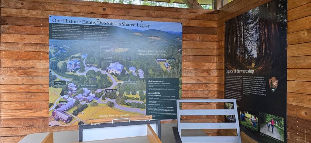 Cosa vedere a Woodstock Vermont: guida al villaggio più bello del New England 35 Billings Farm e Museum + parco con mappa