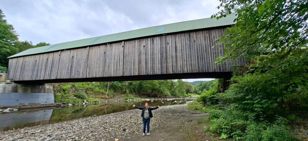 Cosa vedere a Woodstock Vermont: guida al villaggio più bello del New England 46 Lincoln Covered Bridge, ponti coperti vicino woodstock