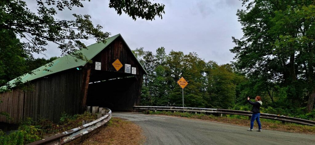 Cosa vedere a Woodstock Vermont: guida al villaggio più bello del New England 45 Lincoln Covered Bridge