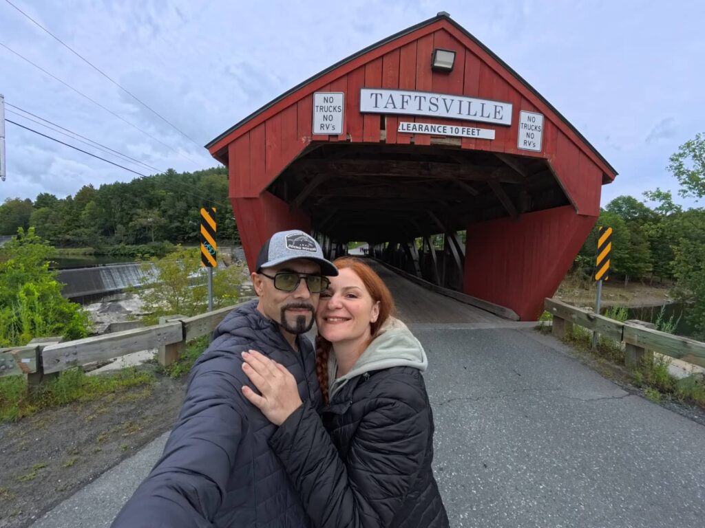 Cosa vedere a Woodstock Vermont: guida al villaggio più bello del New England 46 Taftsville Covered Bridge, ponti coperti vermont
