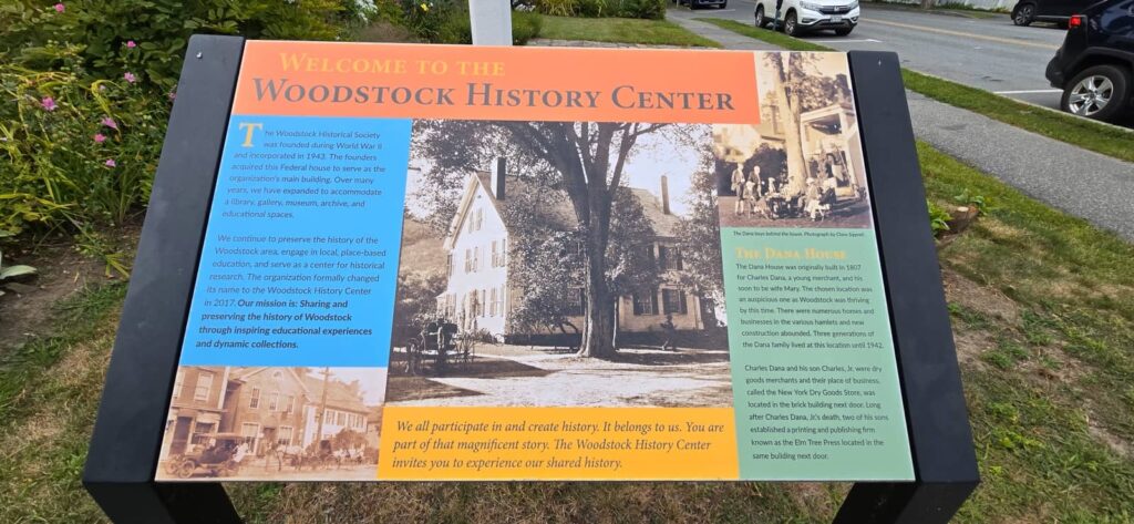 Cosa vedere a Woodstock Vermont: guida al villaggio più bello del New England 16 Woodstock History Center, diana house