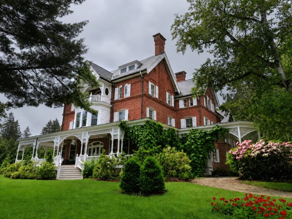 Cosa vedere a Woodstock Vermont: guida al villaggio più bello del New England 36 casa storica Marsh Billings Rockefeller National Historical Park